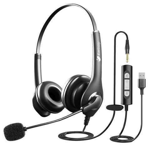 15-Wired Headset with Microphone 382U3