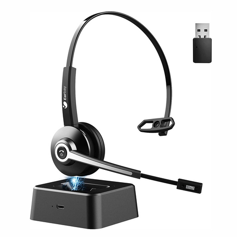 18 Wireless Headset Bluetooth Headset with Microphone V5.2 AI